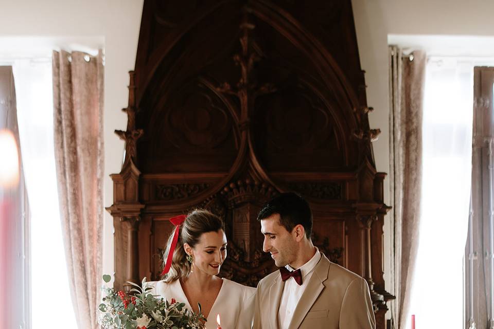 Boda Navideña en Palacio.