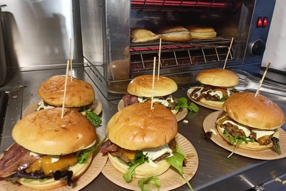 Evento de hamburguesas