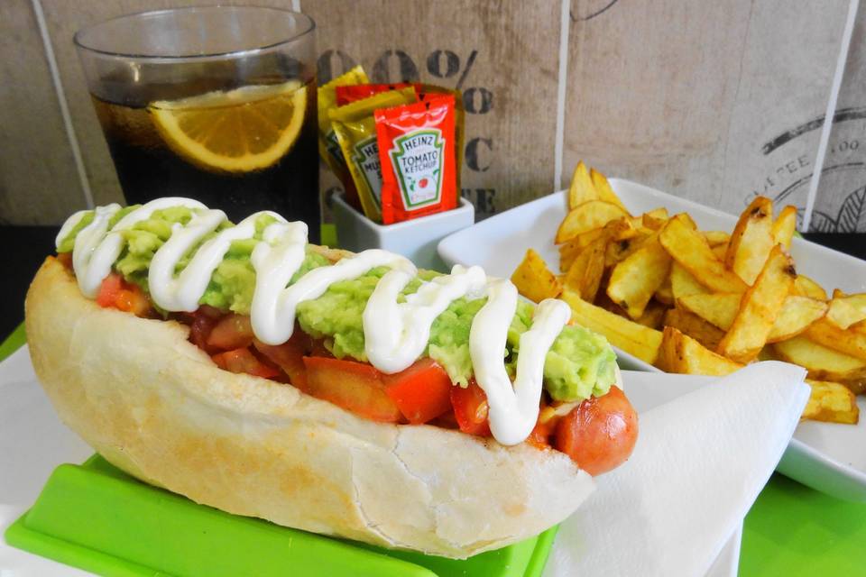 Hot-dogs gourmets