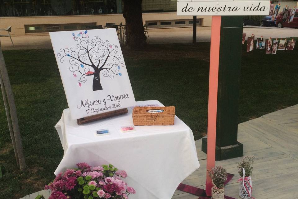 Árbol de huellas