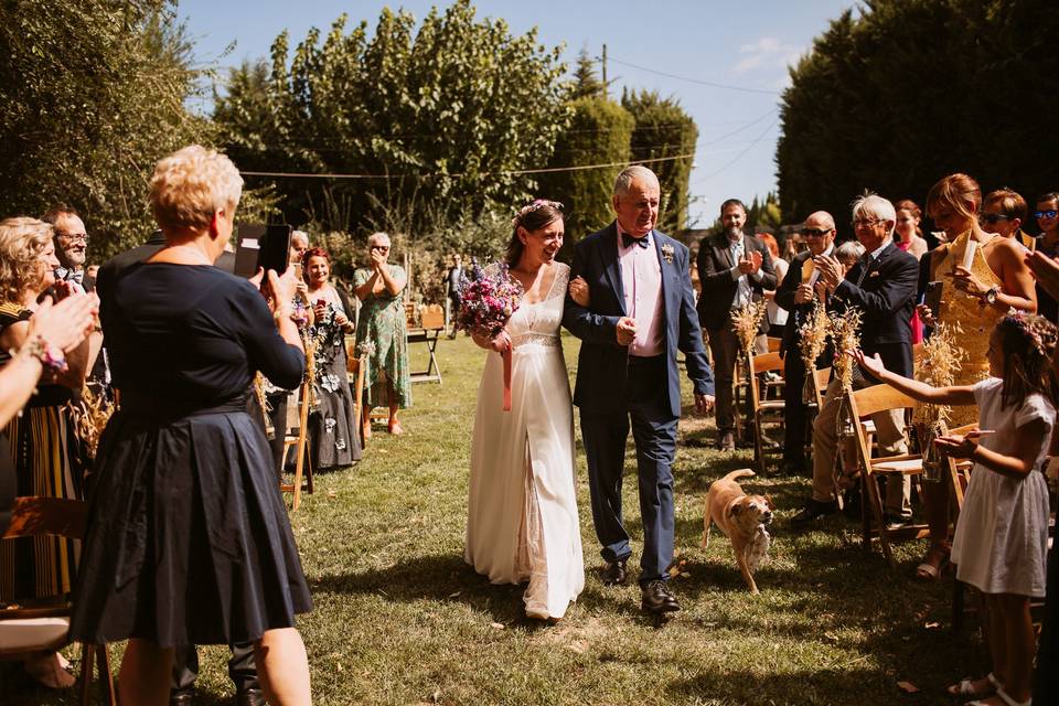 Entrada de la novia