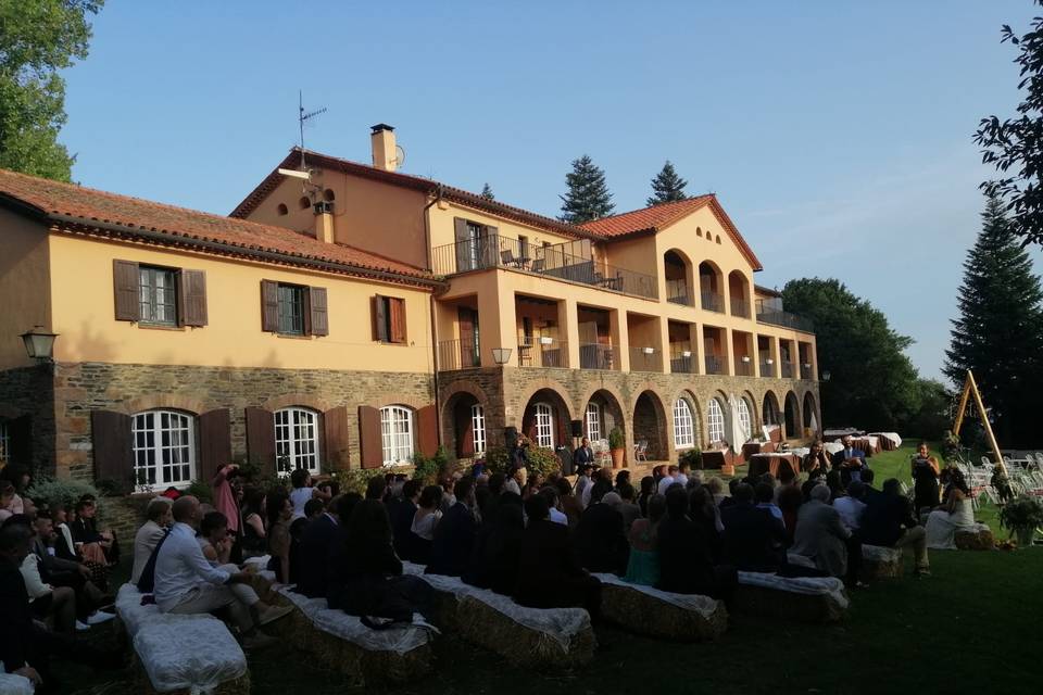 Ceremonia al aire libre