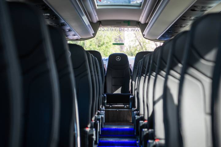Interior autobuses