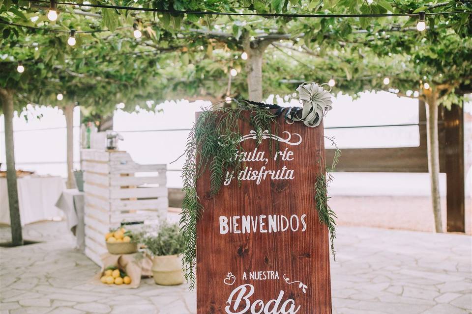 Bienvenidos a nuestra boda