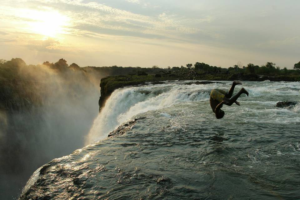 Cataratas Victoria, piscina diablo