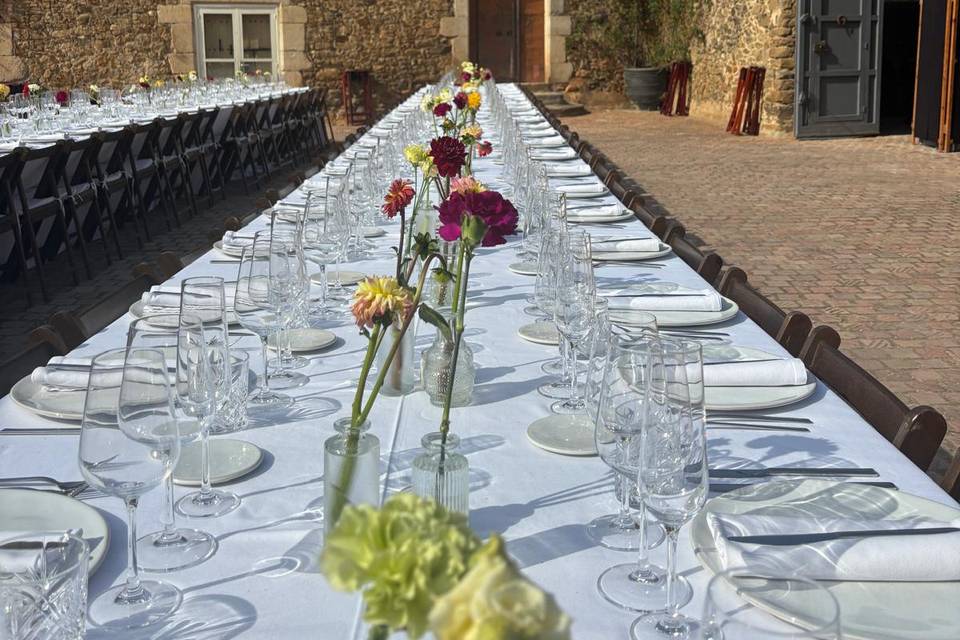 Decoración banquetes