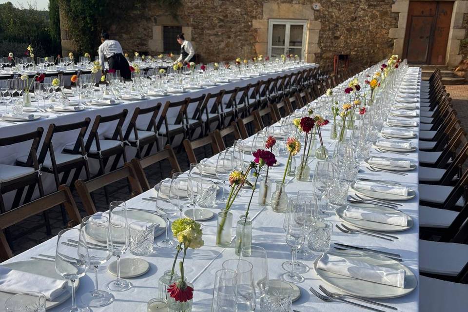 Banquetes floral