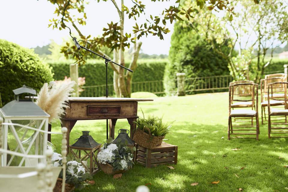 Decoración para boda