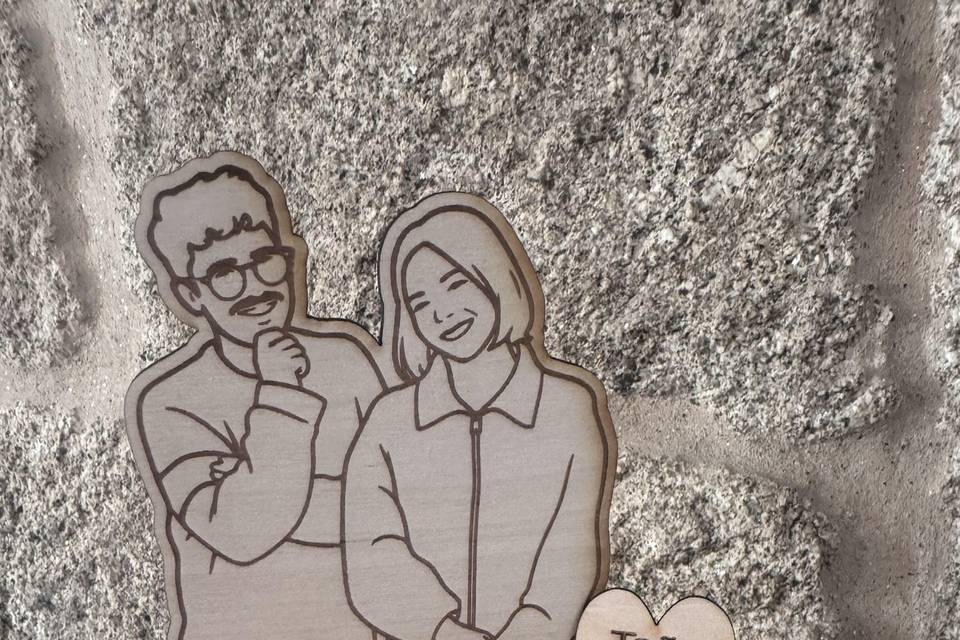 Novios personalizados
