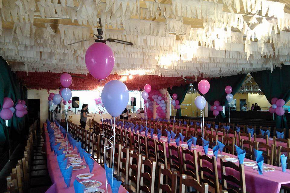 Decoración con globos