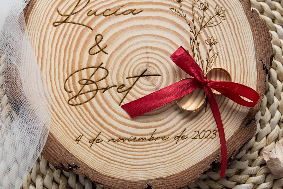 Detalles de boda personalizado