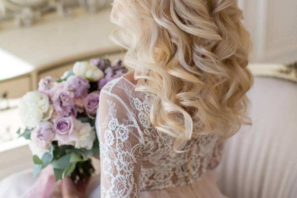 Masterclass bridal hairstyle