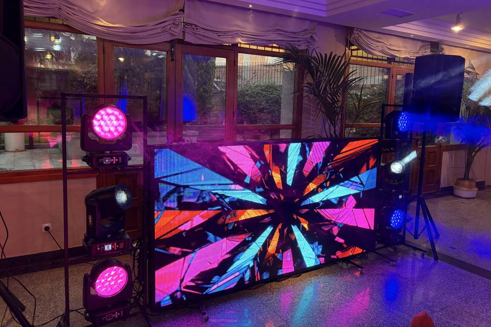 Cabina video led