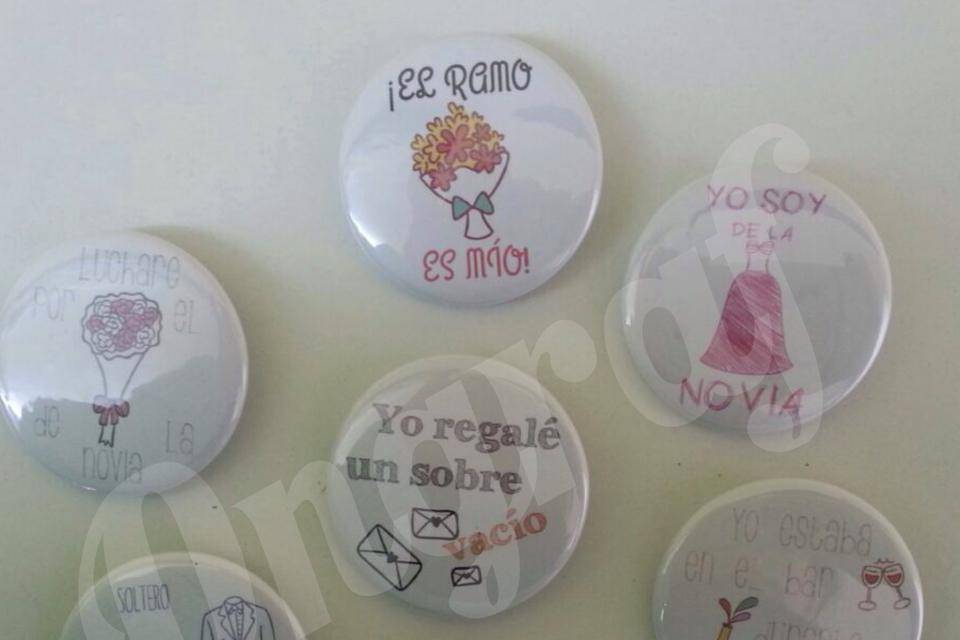 Chapas para bodas