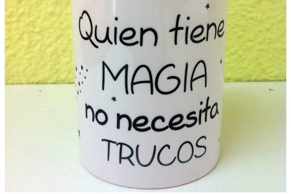 Tazas con frases