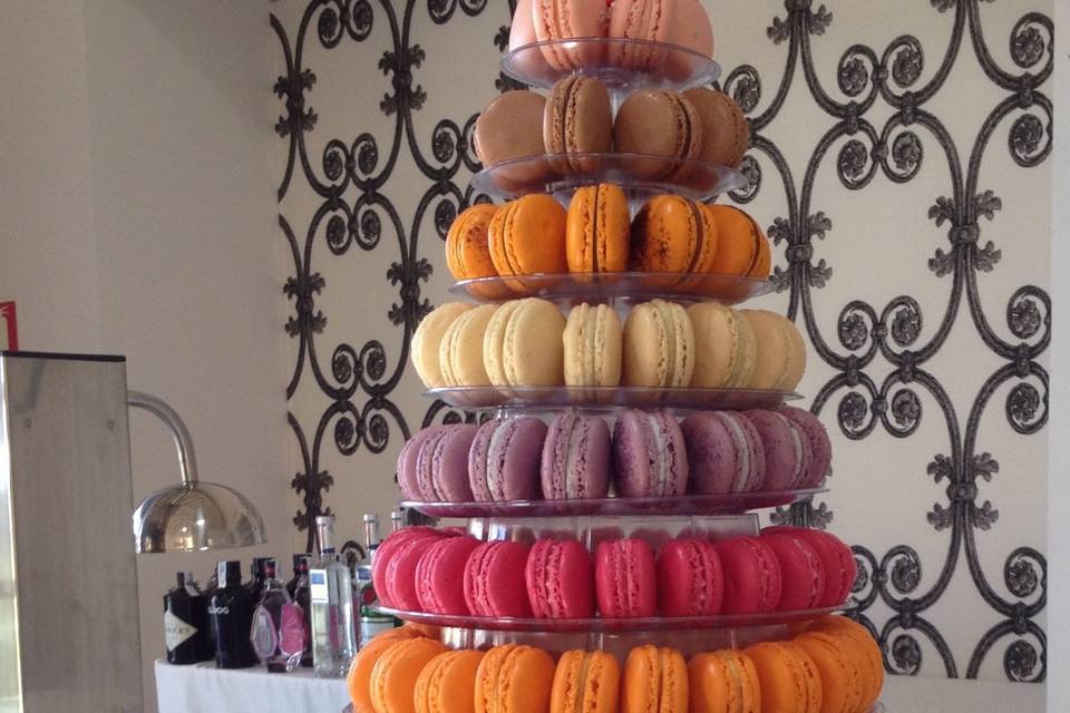 Tarta de macarons