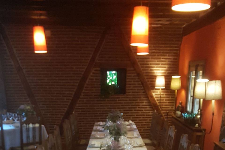 Mesa en restaurante
