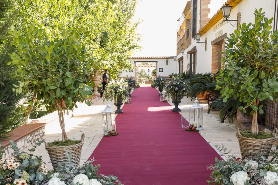 Decoración en hacienda