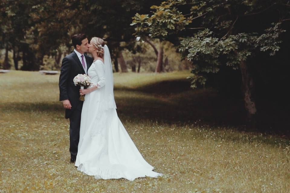 Vídeo de boda ramo de novia