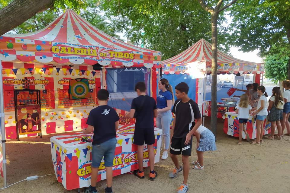 Carpas de mini feria