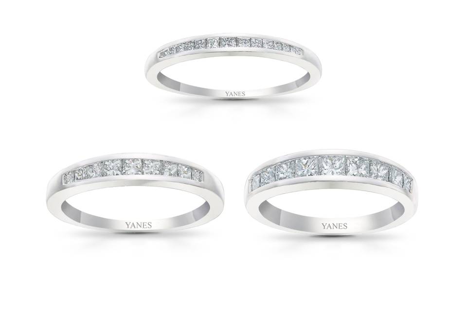 Alianzas jasmine diamantes