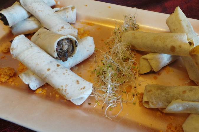 Burritos de ternera