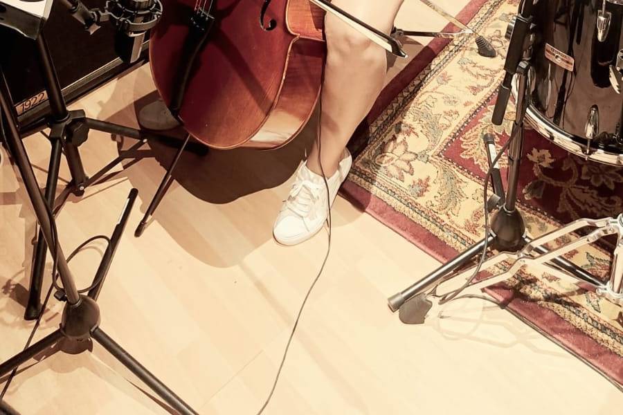 Sandra en estudio