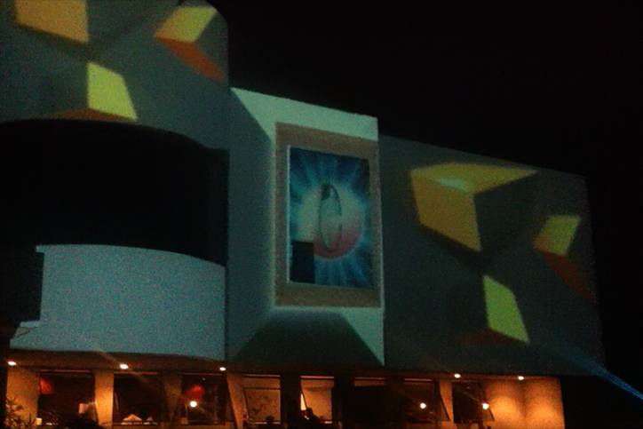 Videomapping exterior