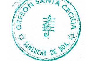 Logotipo Orfeón Santa Cecilia