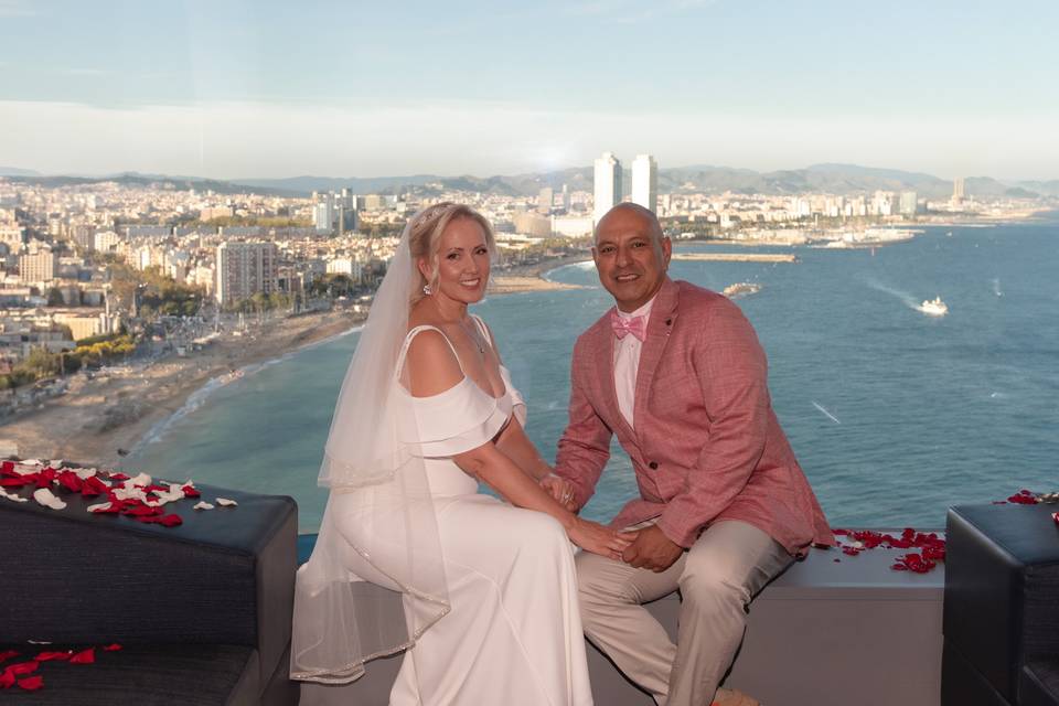 Boda en hotel Vela Barcelona