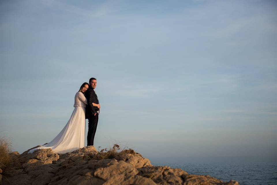 Boda romántica en Alicante