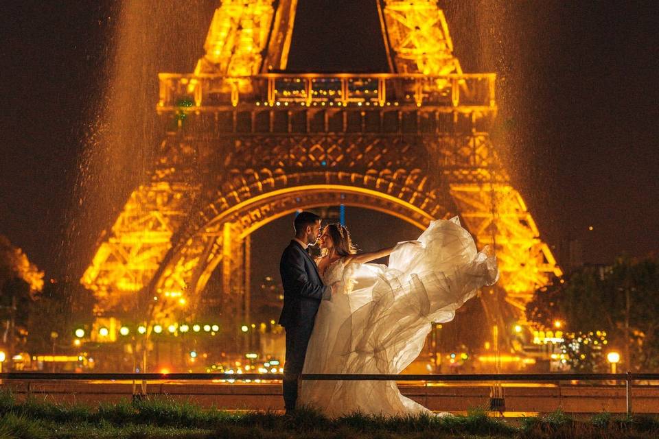 Postboda en París