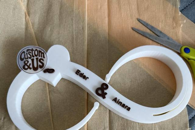 Detalle 3D novios