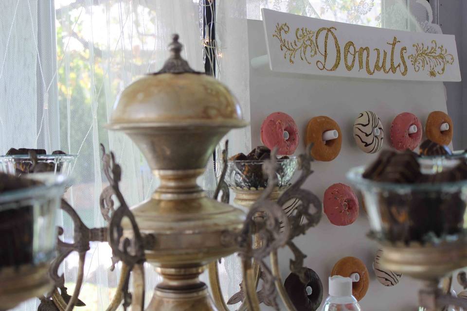 Corner donuts