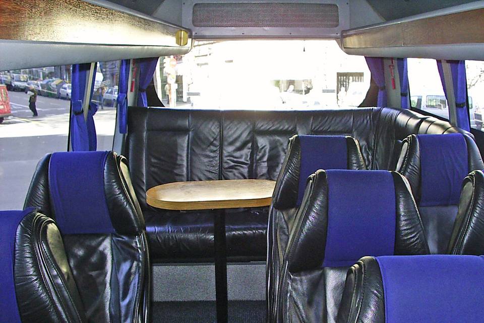 Interior minibus