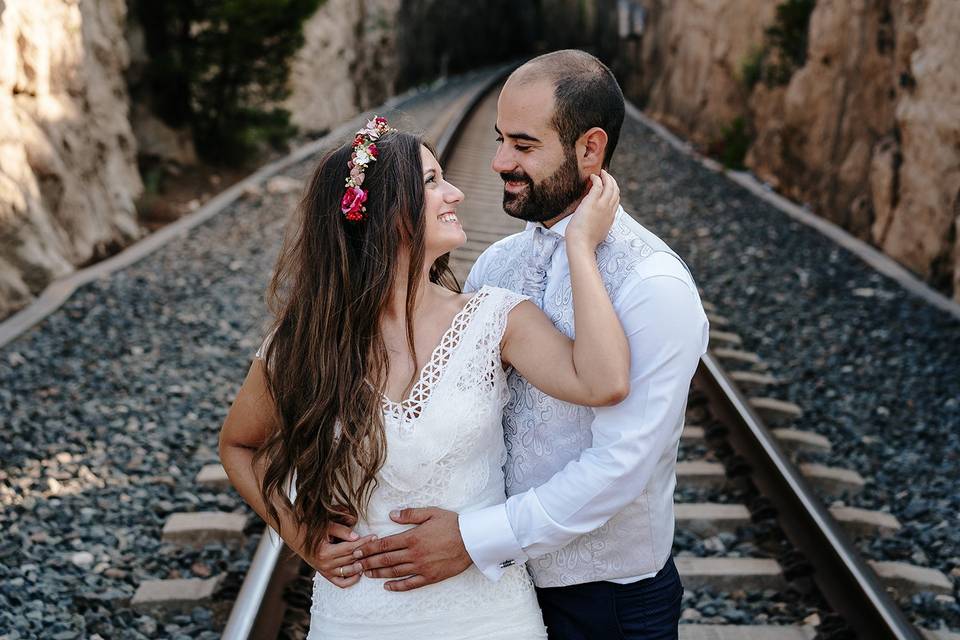 Postboda en la playa