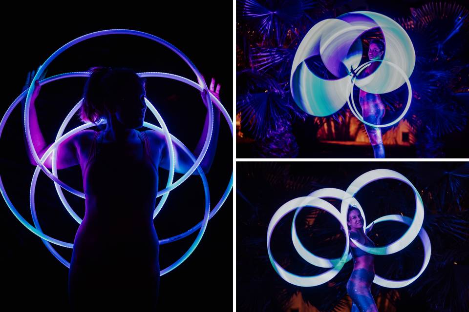 LED hula hoop