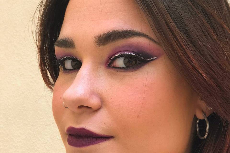 Maquillaje en tonos fríos