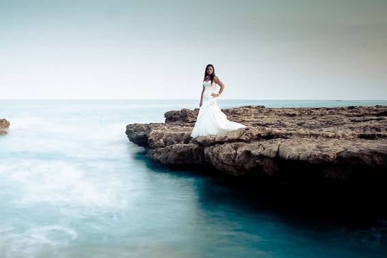 Postboda en la playa