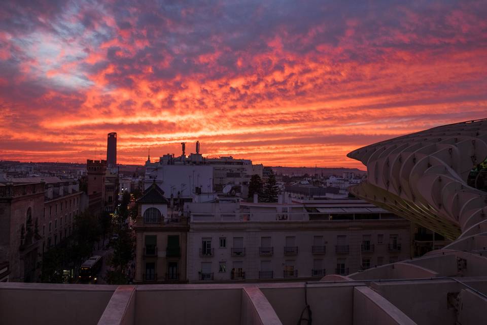 Bajo el cielo de Sevilla