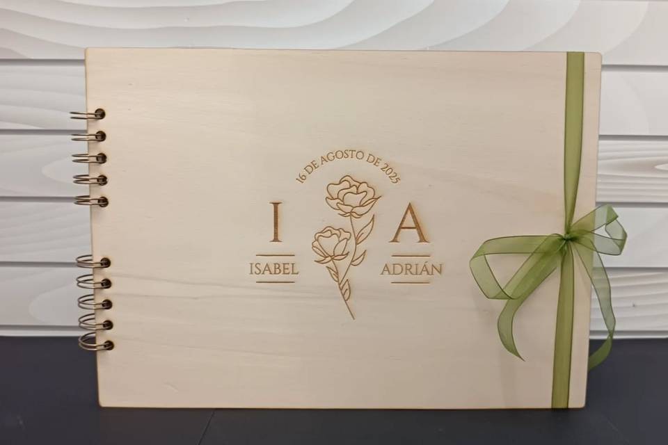 Libro de ceremonia láser
