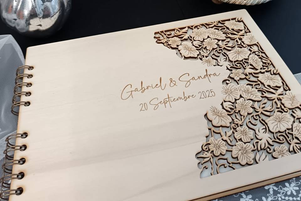 Libro de ceremonia láser