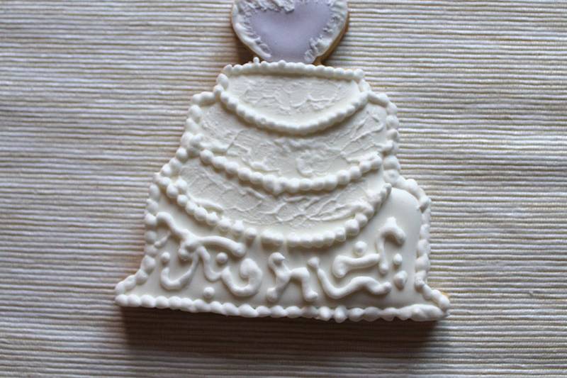 Galleta decorada boda