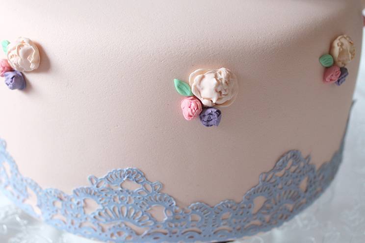 Mini tarta de boda