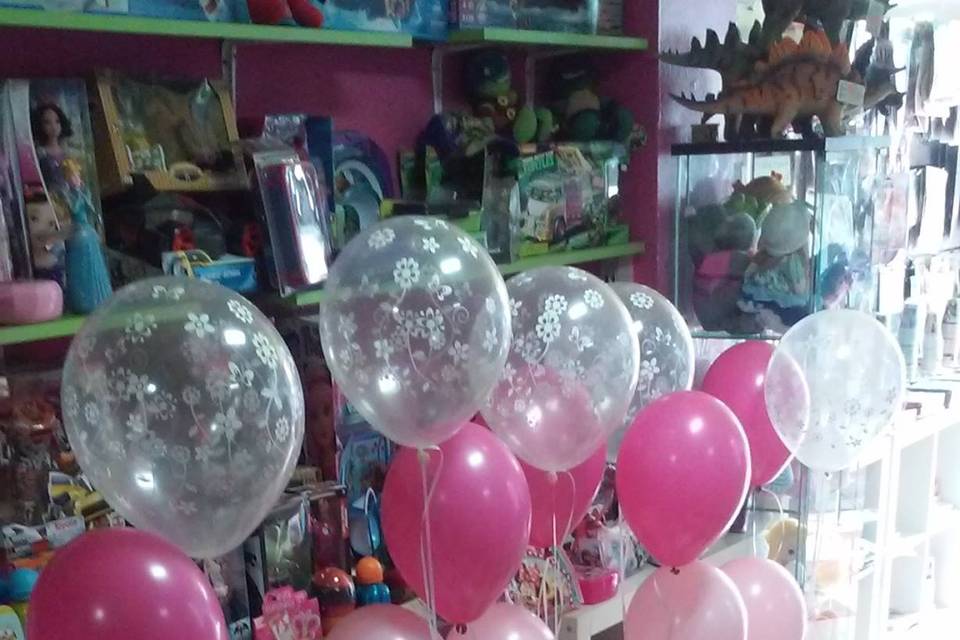 Decoración con globos