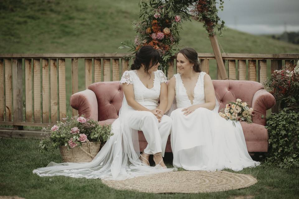 Laura y Fatima Ceremonia