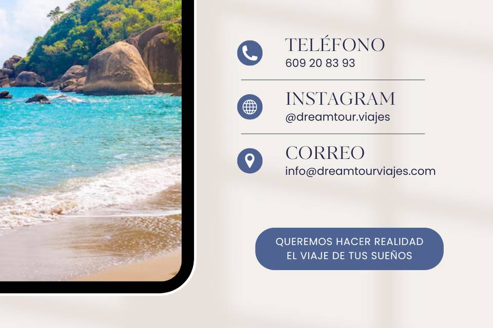 Nuestras formas de contacto
