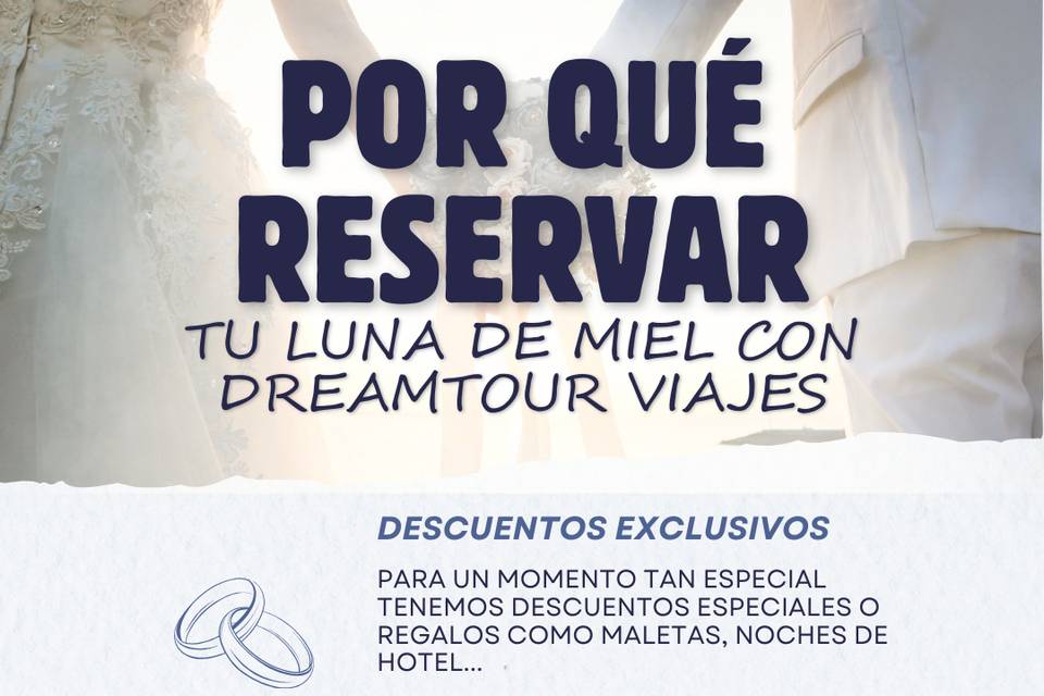 Por qué reservar con dreamtour