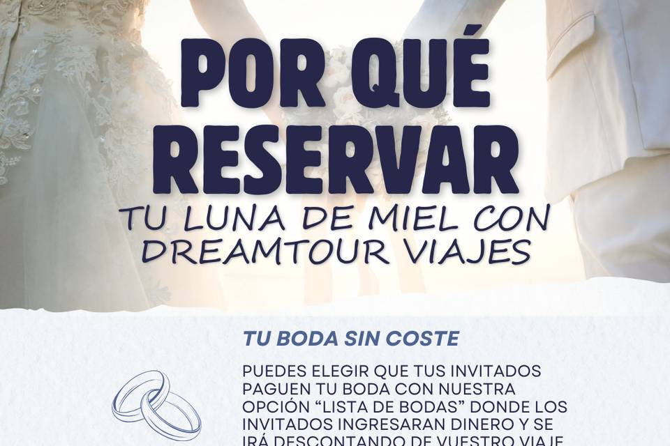 Por qué reservar con Dreamtour