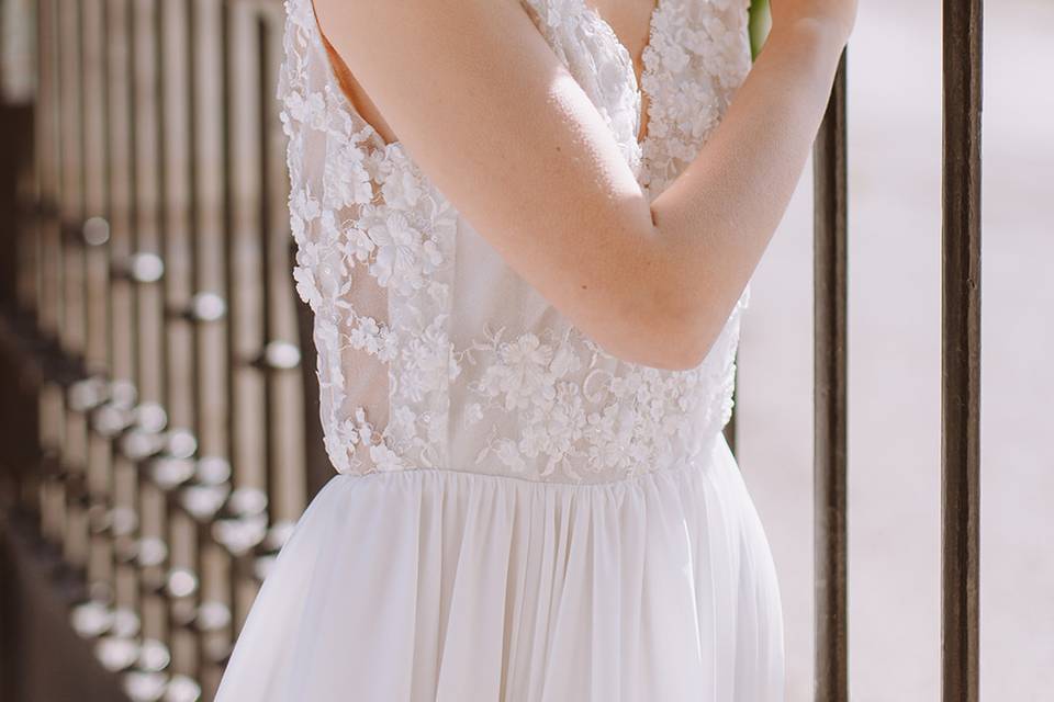 Detalle vestido tiana